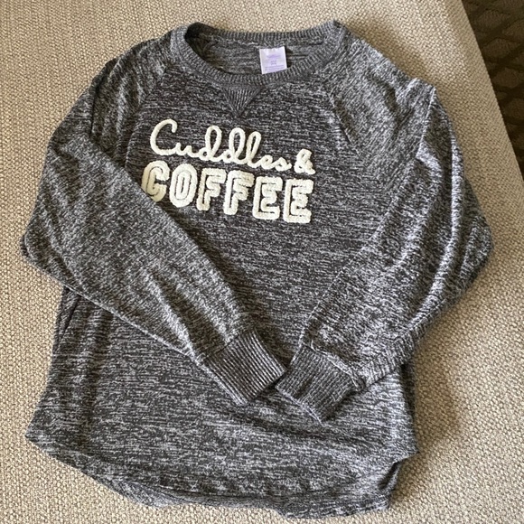 Gray Long Sleeve Loungewear Shirt. Size S. NWOT Gray - Picture 5 of 11